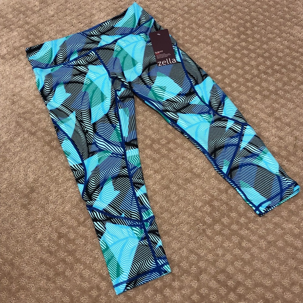 Zella slim fit capri - never worn!
